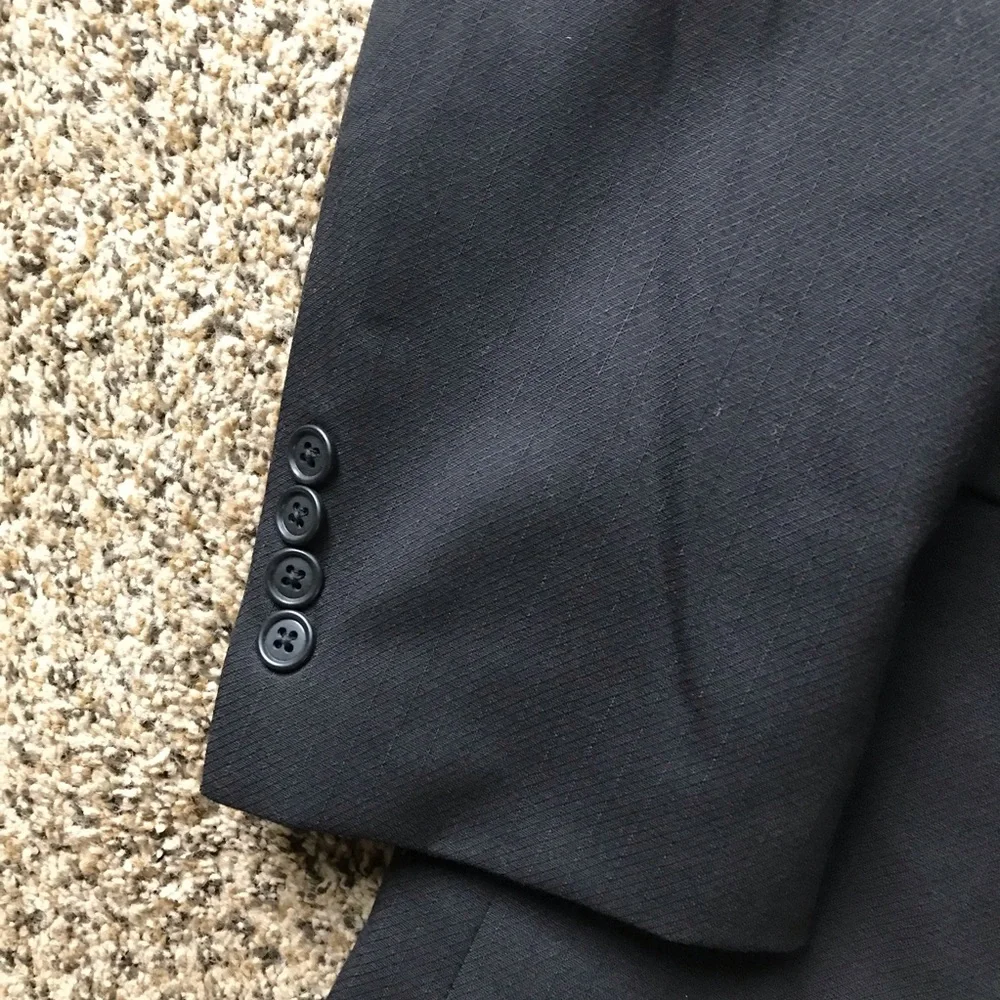 MUROYA by S & K Merino‎ wool jacket / black / 48R